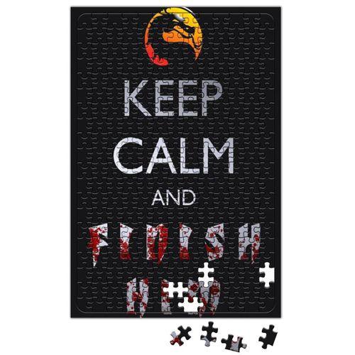 Mortal Kombat Keep Calm And Finish Keep Calm Puzzle