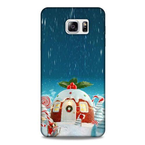 Samsung Galaxy Note 5 Kılıf Snowix (14) Lansman Kılıf Beyaz Kırmızı