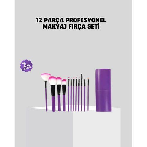 12’li Profesyonel Makyaj Fırça Seti Ultra Yumuşak Sen Kıllı