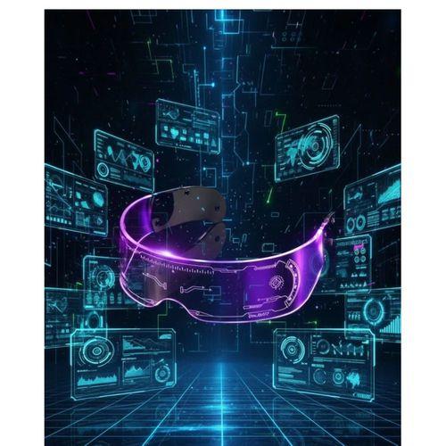 Cyberpunk Led Gözlük Çok Modlu Işıklı Parti Ve Festival Aksesuarı