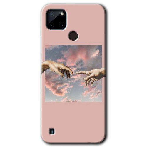 MRCİLETİSİM Realme C21 Kılıf HD Desen Baskılı Arka Kapak + Temperli Cam - Tutunamayanlar