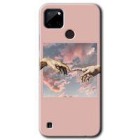 MRCİLETİSİM Realme C21 Kılıf HD Desen Baskılı Arka Kapak + Temperli Cam - Tutunamayanlar