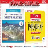 Antremanlarla Matematik 1 ve Sınav Yayınları Paragraf Soru Bankası 2 Kitap Set