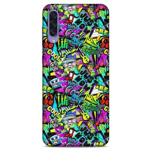 Graffitix (9) Desenli Silikon Kapak Samsung Galaxy A50s Kılıf