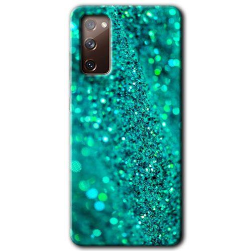 Potkal Hediye Fabrikası Samsung Galaxy S20 FE Kılıf HD Desen Baskılı Arka Kapak - Diamonds