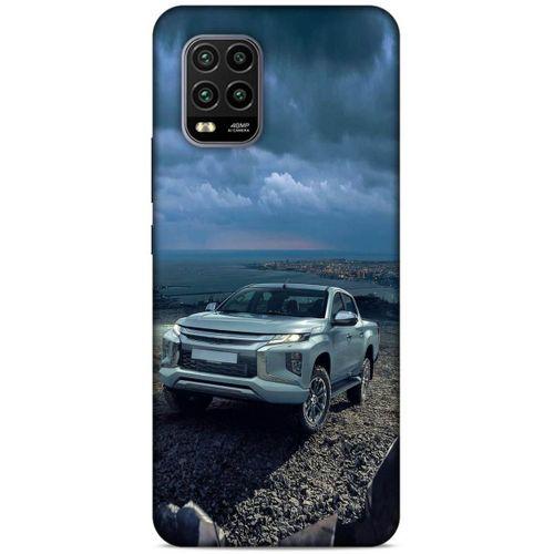 Lopard Xiaomi Mi 10 Lite Uyumlu Kılıf PickUpX (37) Silicone Cover Açık Mavi