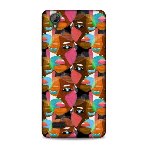 Lopard Vestel Venüs V5 Uyumlu Kılıf Sürreal Yüzler ♀ (7) Telefon Kılıfı Baskılı