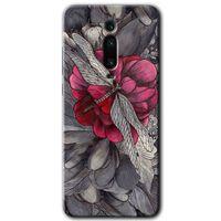 MRCİLETİSİM Xiaomi Mi 9T Kılıf Kapak - kelebek Ömrü +Hayalet Ekran Yandan Gözükmez