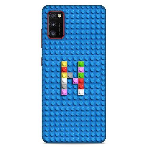 Lopard Samsung Galaxy A41 Uyumlu Kılıf BloX (25) Antişok Kapak N Harfi