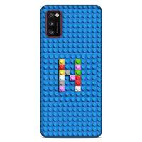 Lopard Samsung Galaxy A41 Uyumlu Kılıf BloX (25) Antişok Kapak N Harfi