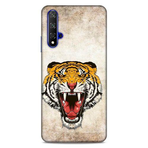 Lopard Huawei P Smart S 2020 Uyumlu Kılıf Tattoo's (4) Koruma Kılıfı Kaplan Dövmesi