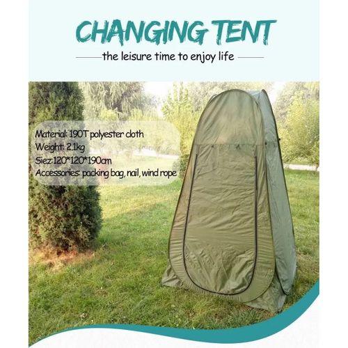 Kamp Alanı Duş Giyinme Wc Çadırı Fotoğrafcı Prova Kabini 190x120x120
