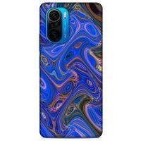 Xiaomi Poco F3 Uyumlu Kılıf Mavi Delisi (5) Koruma Kabı Mermer