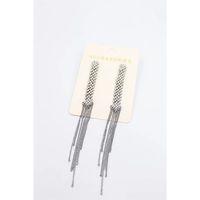 Zincir Sallantılı Küpe - Siyah