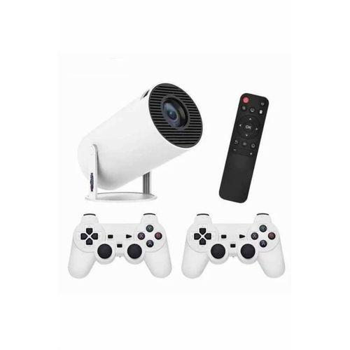 Ayaklı Oyun Projeksiyonu Çift Kollu Taşınabilir Sinema Projektörü