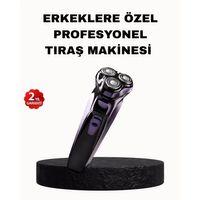 Şarjlı Saç Ve Sakal Tıraş Makinesi Kablosuz Kompakt Tasarımlı