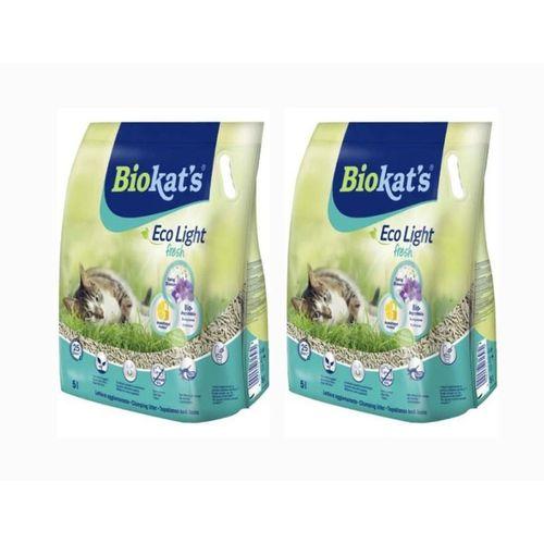 Biokat's Eco Light Fresh Spring Blossom Pelet Kedi Kumu 2x5 Lt