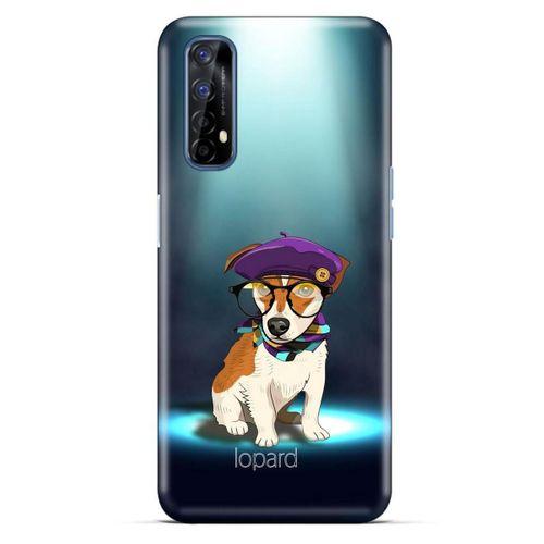 Oppo Realme 7 Kılıf FunnyMaX (5) Koruma Kabı Yeşil Köpek