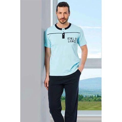 Hmd Erkek  Kısa Kollu Pijama Takmı 30026