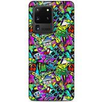 Graffitix (9) Desenli Silikon Kapak Samsung Galaxy S20 Ultra Kılıf