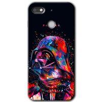 General Mobile GM 8 Go HD Baskılı Kılıf + 9D Tam Ekran Koruyucu - Father Vader