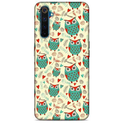 Baykuşlar (20) Desenli Silikon Kapak Telefon Kabı Oppo Realme 6 Pro Kılıf