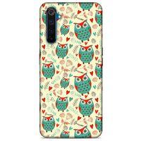 Baykuşlar (20) Desenli Silikon Kapak Telefon Kabı Oppo Realme 6 Pro Kılıf