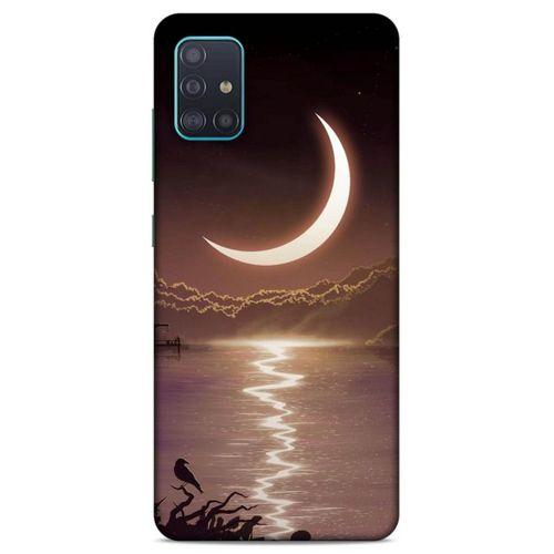 Lopard Samsung Galaxy A51 Uyumlu Kılıf Gece'S (34) Slim Armor Kılıf Kırmızı Gece