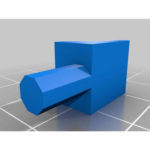 Standard Shelf Support Bracket Insert - Standart Raf Destek Braketi Aparatı 3D Baskı (Bu ürün Sadece Plastik parçadır - Almadan Önce Soru Sorabilirsin