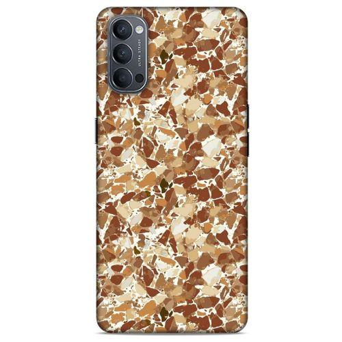 Oppo Reno 4 Kılıf Baskılı Özel Seri Taşlı (25) Antişok Kapak