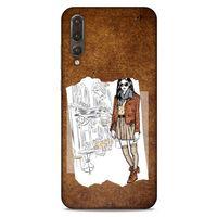 Sokak Modası 92 Huawei P20 Pro Kılıf Desenli Silikon