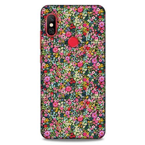 Lopard Xiaomi Mi A2 Lite Uyumlu Kılıf Bahar (49) Ultra Silikon Kılıf Bol Çiçekli