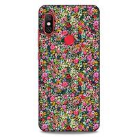 Lopard Xiaomi Mi A2 Lite Uyumlu Kılıf Bahar (49) Ultra Silikon Kılıf Bol Çiçekli