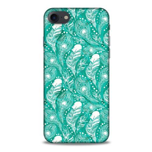 Apple Iphone 8 Kılıf Desenli Özel Seri Tüyler (45) Liquid Air Kılıf