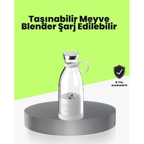 4 Bıçaklı Gıda Sınıfı Paslanmaz Çelik Taşınabilir Blender