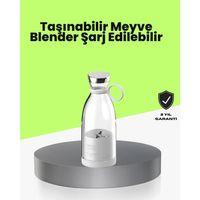4 Bıçaklı Gıda Sınıfı Paslanmaz Çelik Taşınabilir Blender