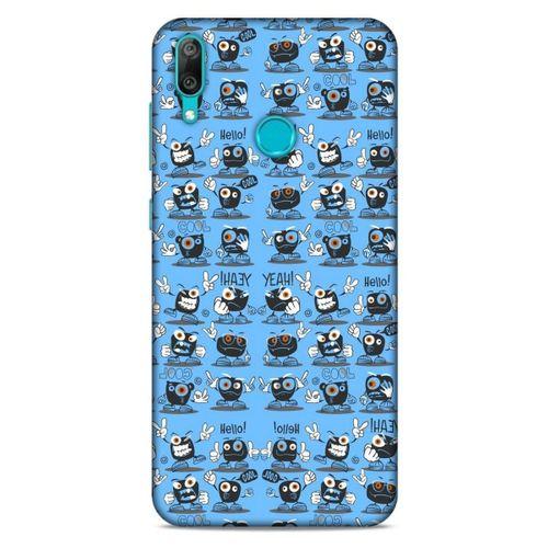 Animax Hello Monster Huawei Y7 Prime 2019 Kılıf Desenli Silikon