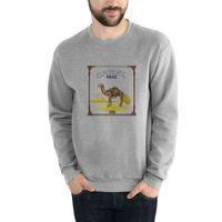 Camel Mirage Baskılı Gri Erkek Sweatshirt