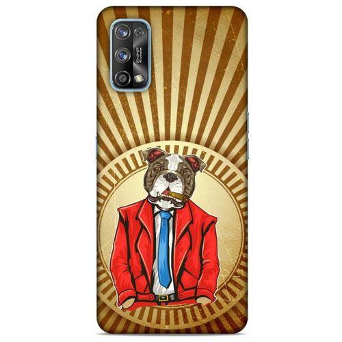 Oppo Realme 7 Pro Kılıf Köpek Kıyafetleri (7) Telefon Kılıfı Pitbull Terrier Ceket