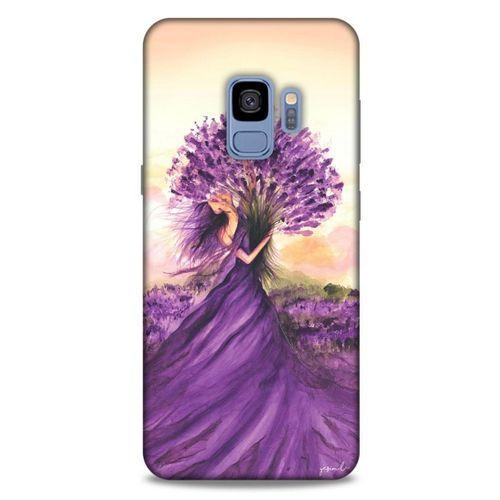 Y.Liva-2021 Özel Seri Lavanta Samsung Galaxy S9 Kılıf Silikon Kapak