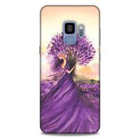 Y.Liva-2021 Özel Seri Lavanta Samsung Galaxy S9 Kılıf Silikon Kapak