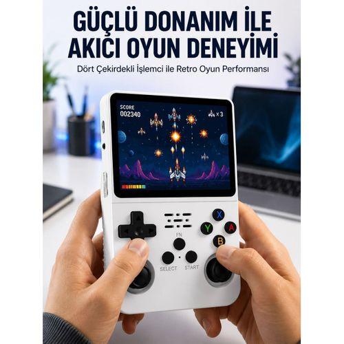 Retro El Konsolu 64 Gb – 15 000 Oyun, Geniş Platform Desteği, 3 5” Ips Ekran Yeni Nesil