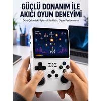 Retro El Konsolu 64 Gb – 15 000 Oyun, Geniş Platform Desteği, 3 5” Ips Ekran Yeni Nesil