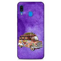 Retro (39) Desen Liquid Crystal Kılıf Renkli Samsung Galaxy A30 Kılıf