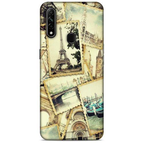 Retro (38) Desen Neo Hybrid Kılıf Renkli Oppo A31 Kılıf