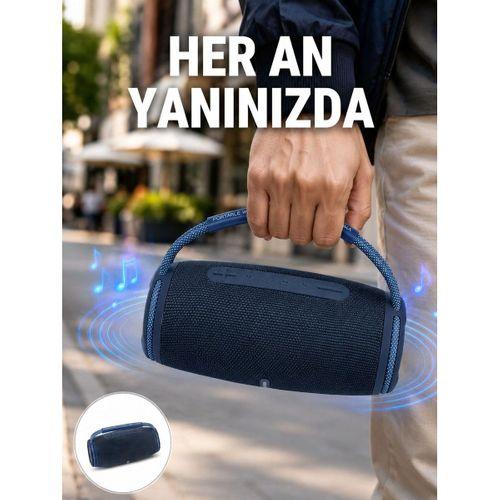 Net Stereo Ses Sunan Ipx5 Su Geçirmez Bluetooth Hoparlör Yeni Nesil