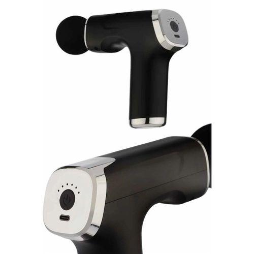 Şarjlı Masaj Tabancası 4 Başlıklı Mini Masaj Tabancası Ve Masaj Aleti