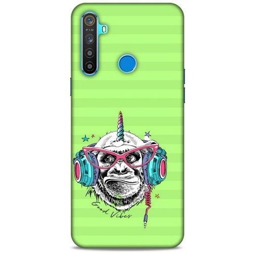 Animax DJ Maymun Oppo Realme 5i Kılıf Desenli Silikon