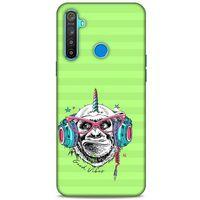 Animax DJ Maymun Oppo Realme 5i Kılıf Desenli Silikon