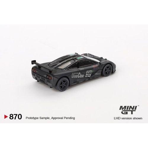 Mini GT McLaren F1 GTR #59 1995 Le Mans 24Hr Winner Post-Race Weathered 870